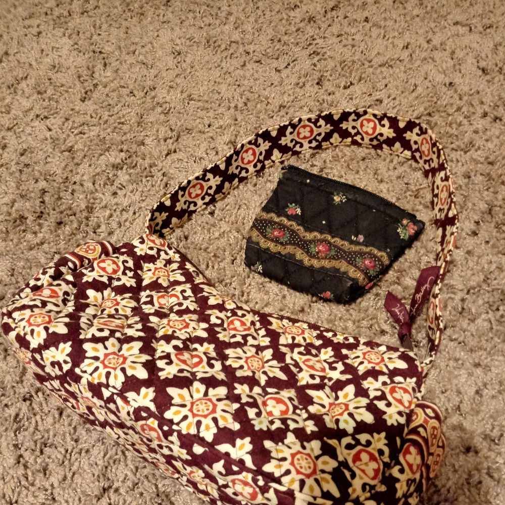 Vera Bradley small purse and change purse